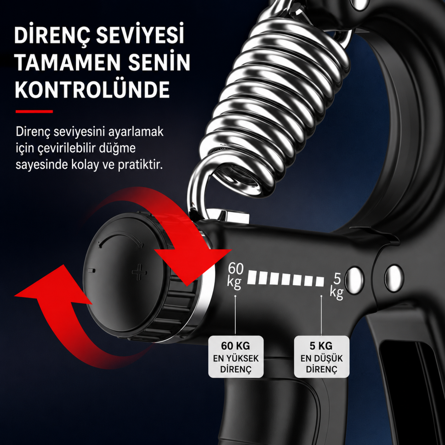 Jawlinster El Yayı Bilek ve Ön Kol Güçlendirme Aleti 1 Adet