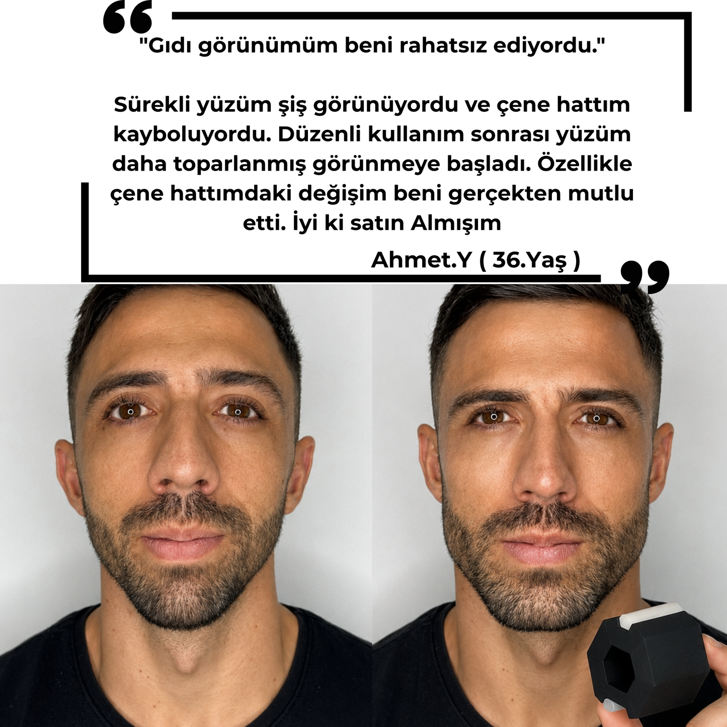 Jawlinster Çene Egzersiz Topu 3'lü Set